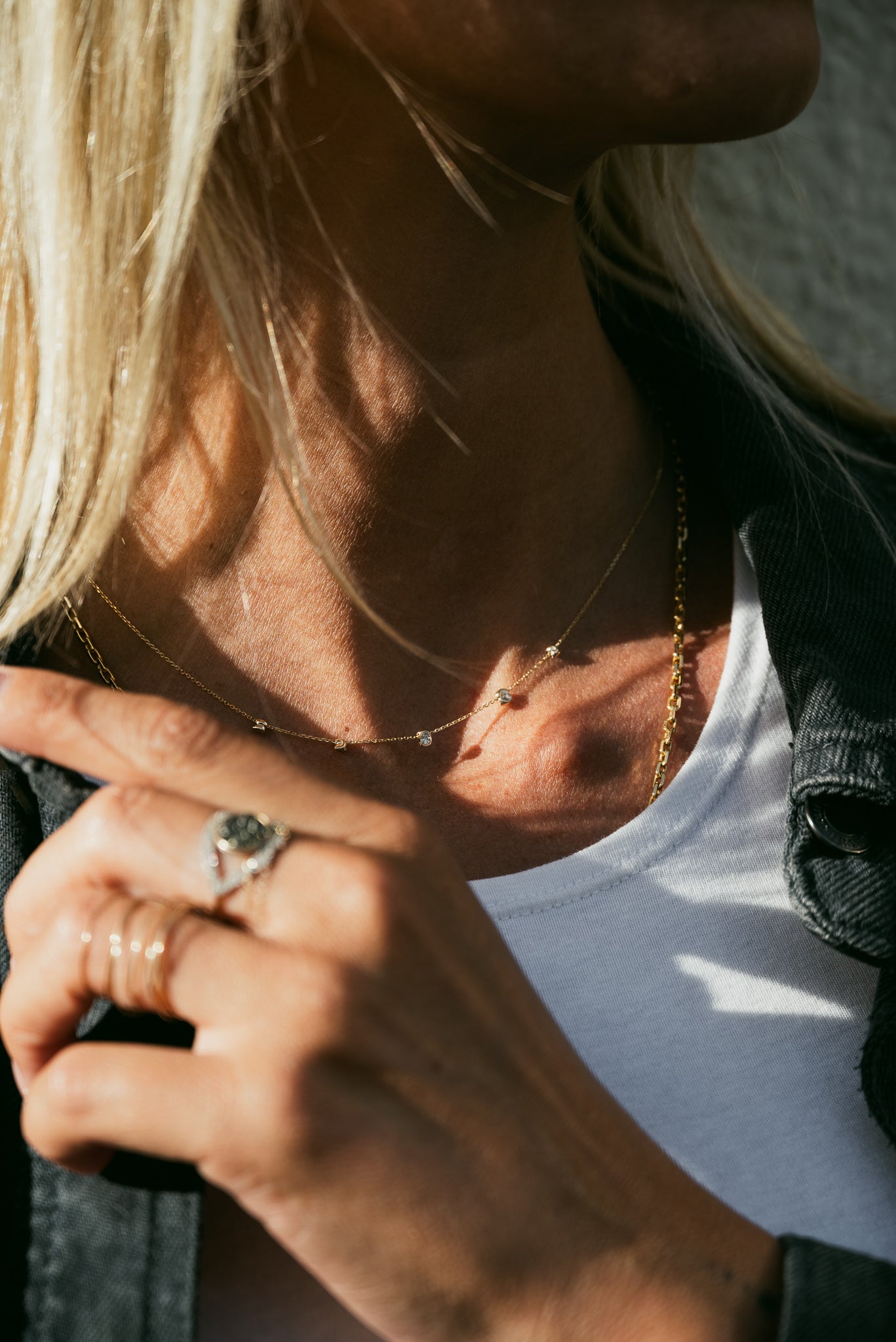 collier 5 pépites