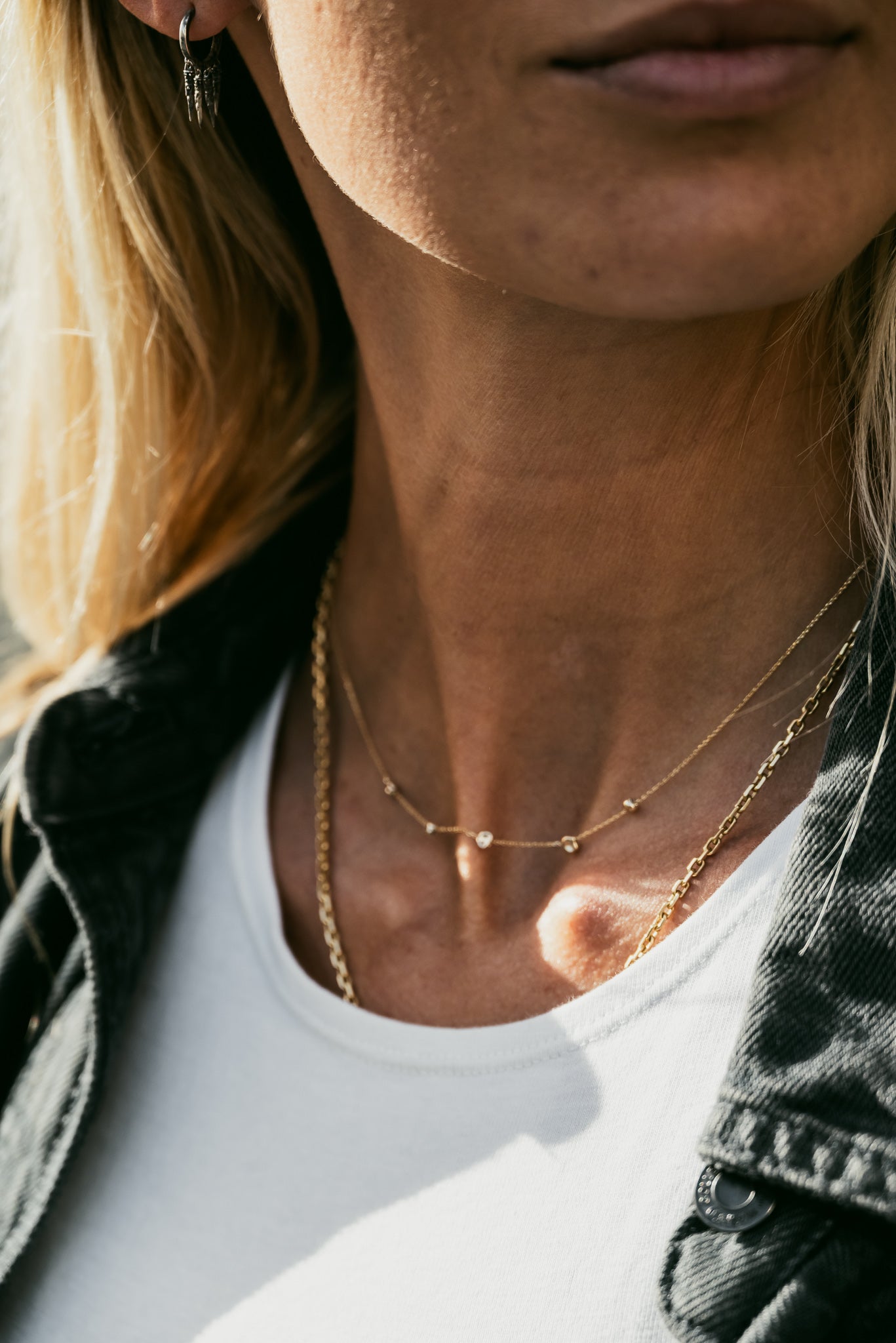 collier 5 pépites