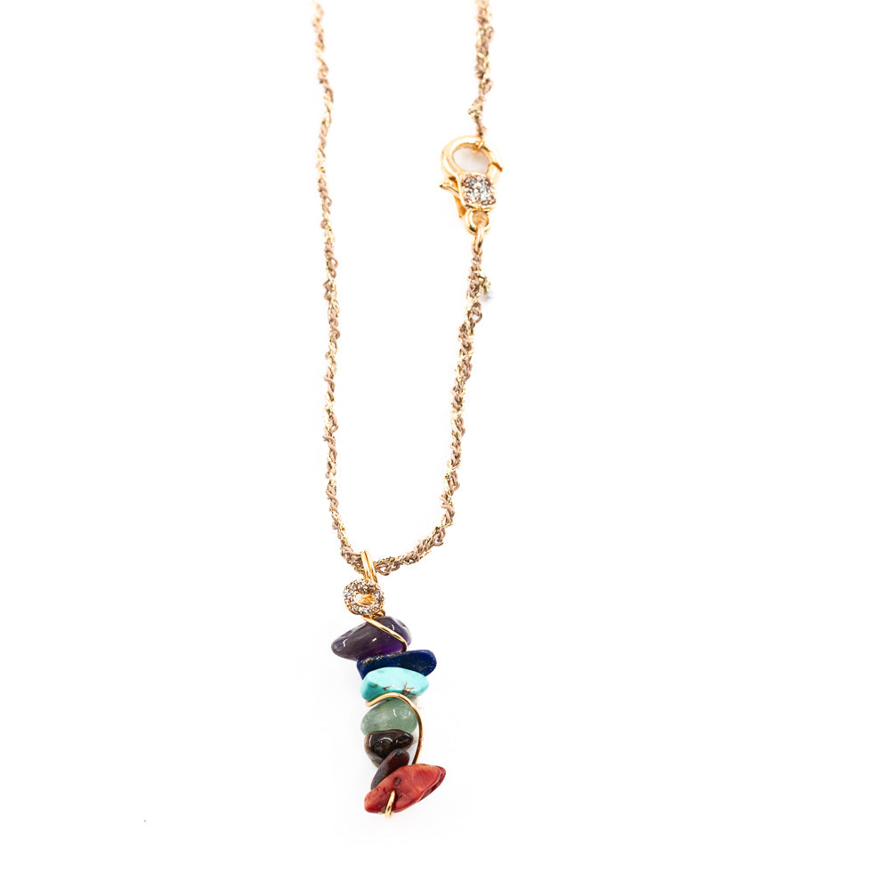 collier Milla Chamanico- chakras