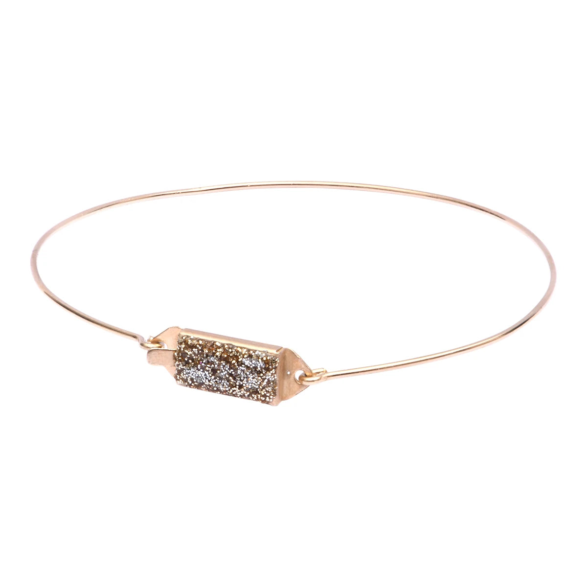 Bracelet jonc Callisté finition éclat bijou fantaisie