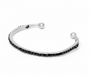 Jonc Talisman Silver stone