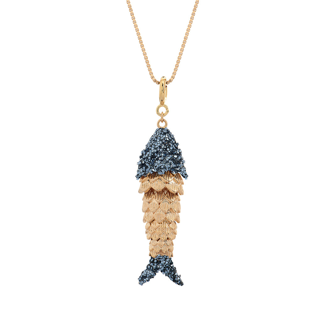 Collier Poisson d’Or Grand Modèle