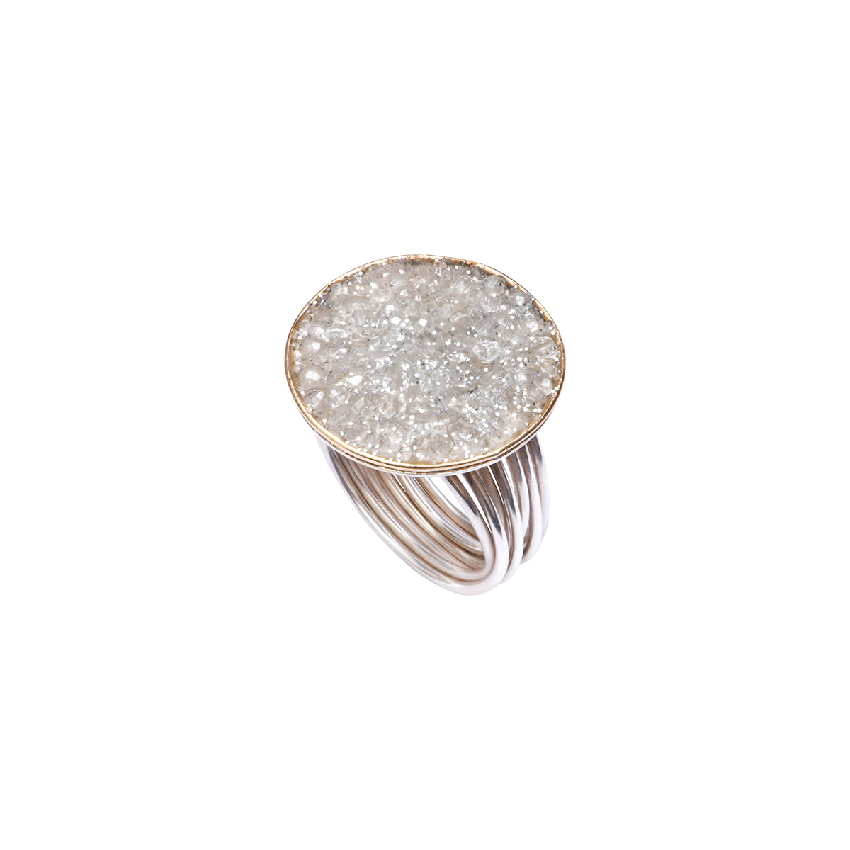 Bague Spirale Stone