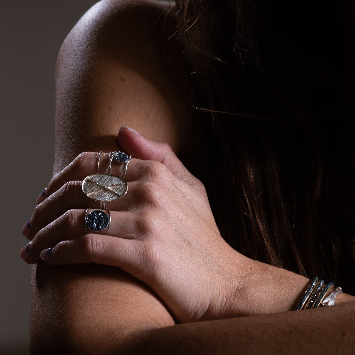 Bague Spirale Duo