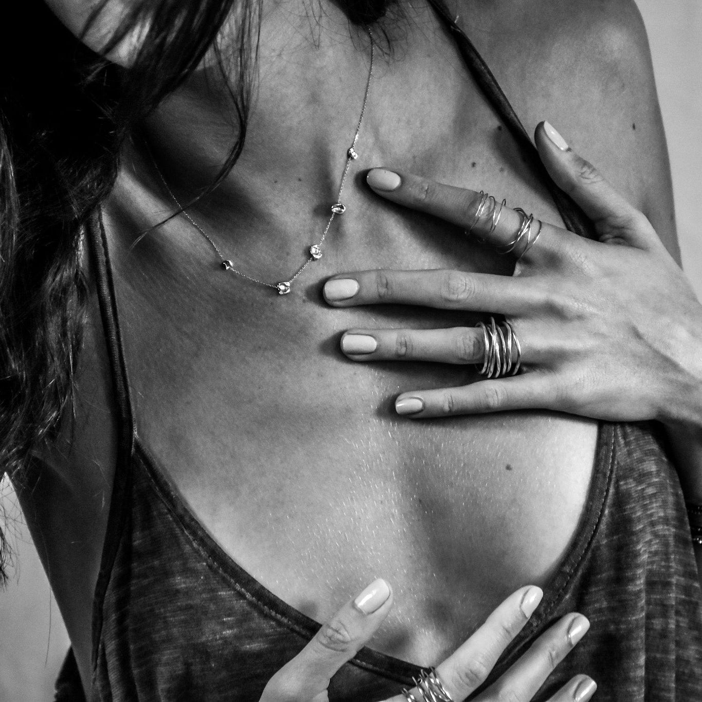 Collier 5 Pépites XL