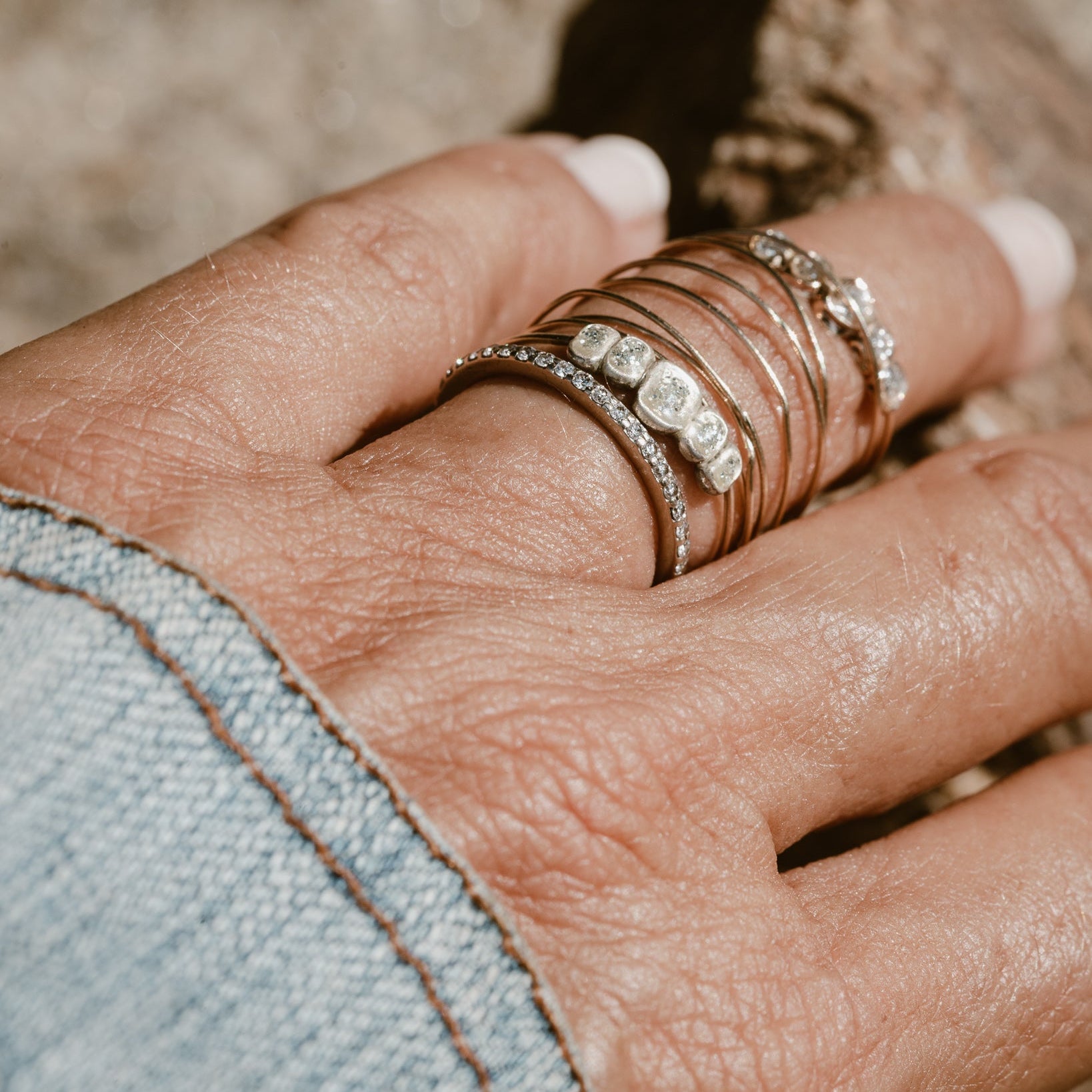 Bague 5 Pépites