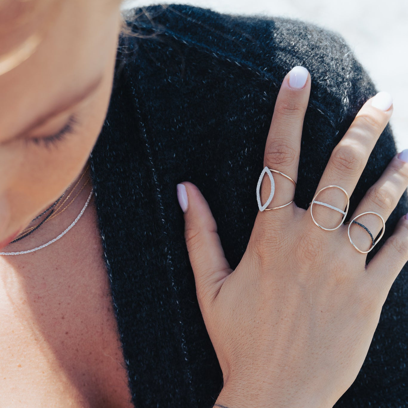 Bague Navette