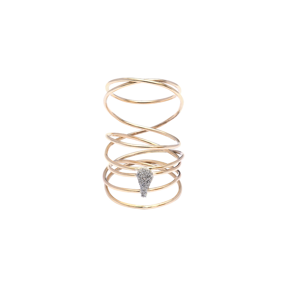 Bague spirale AURA