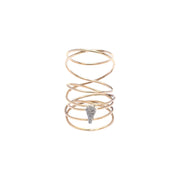 Bague spirale AURA