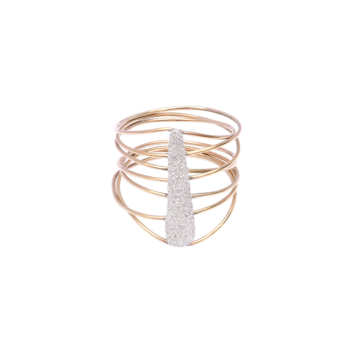 Bague Spirale goutte