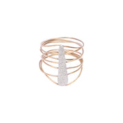 Bague Spirale goutte