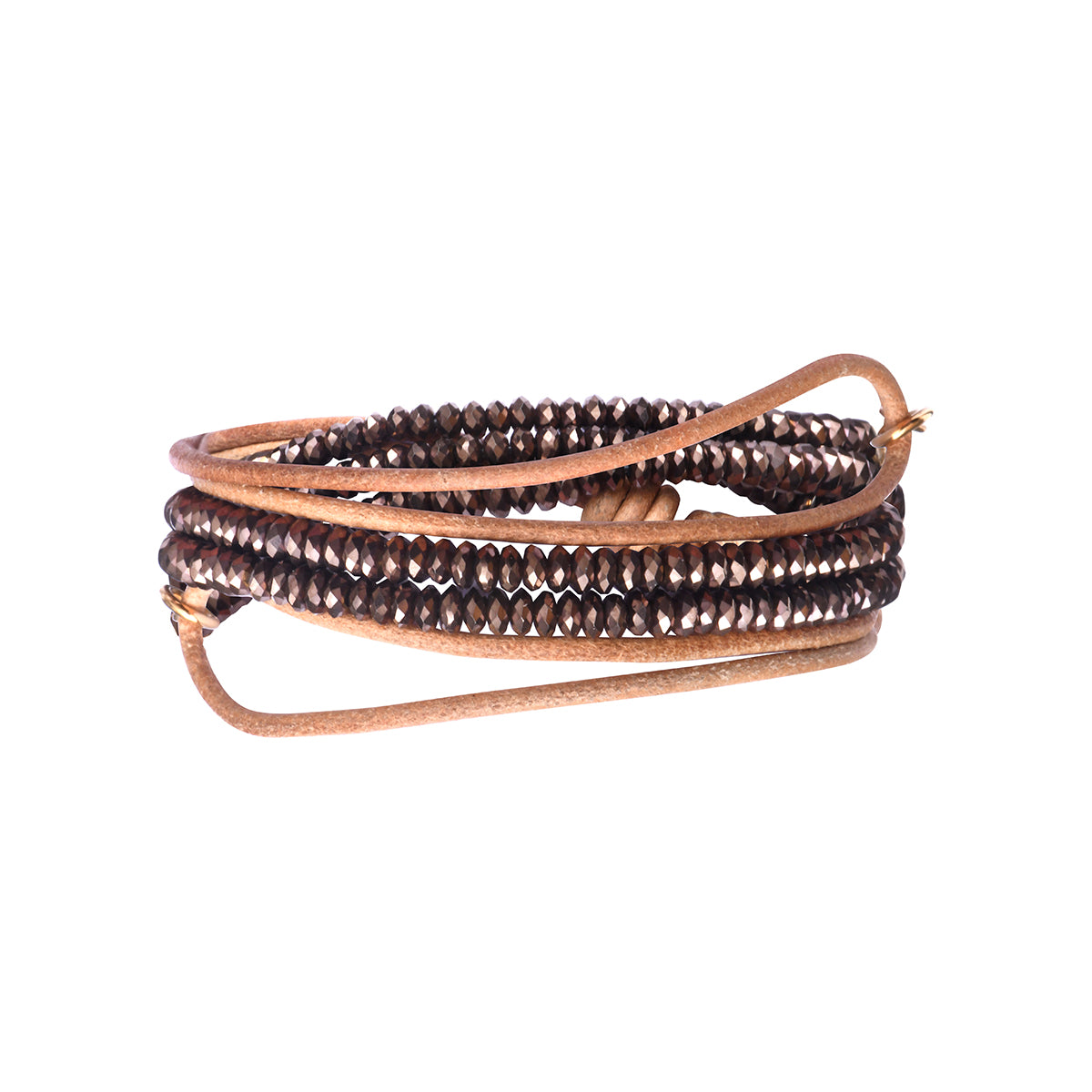 Sautoir et Bracelet multi tours Dune