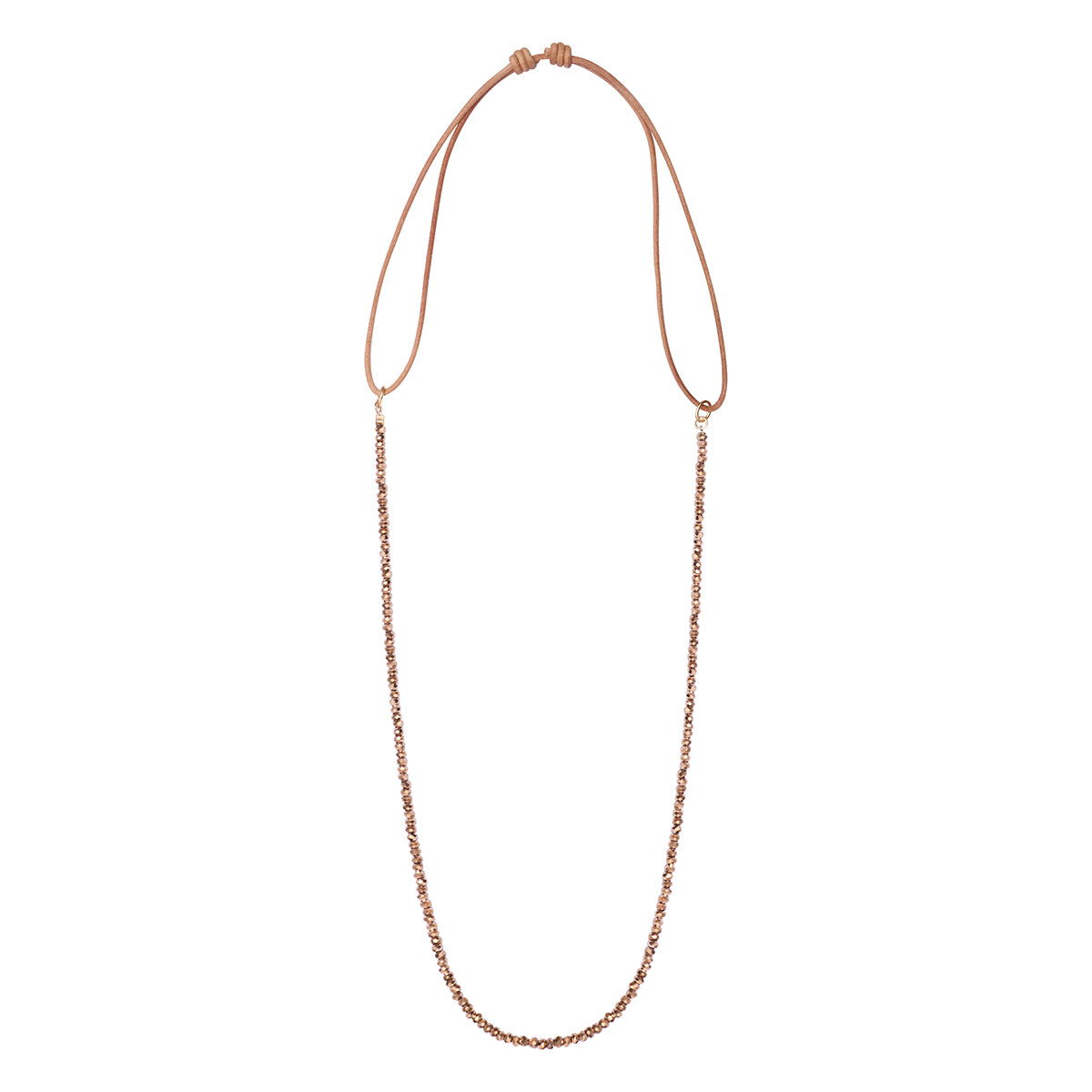 Sautoir et Bracelet multi tours Dune
