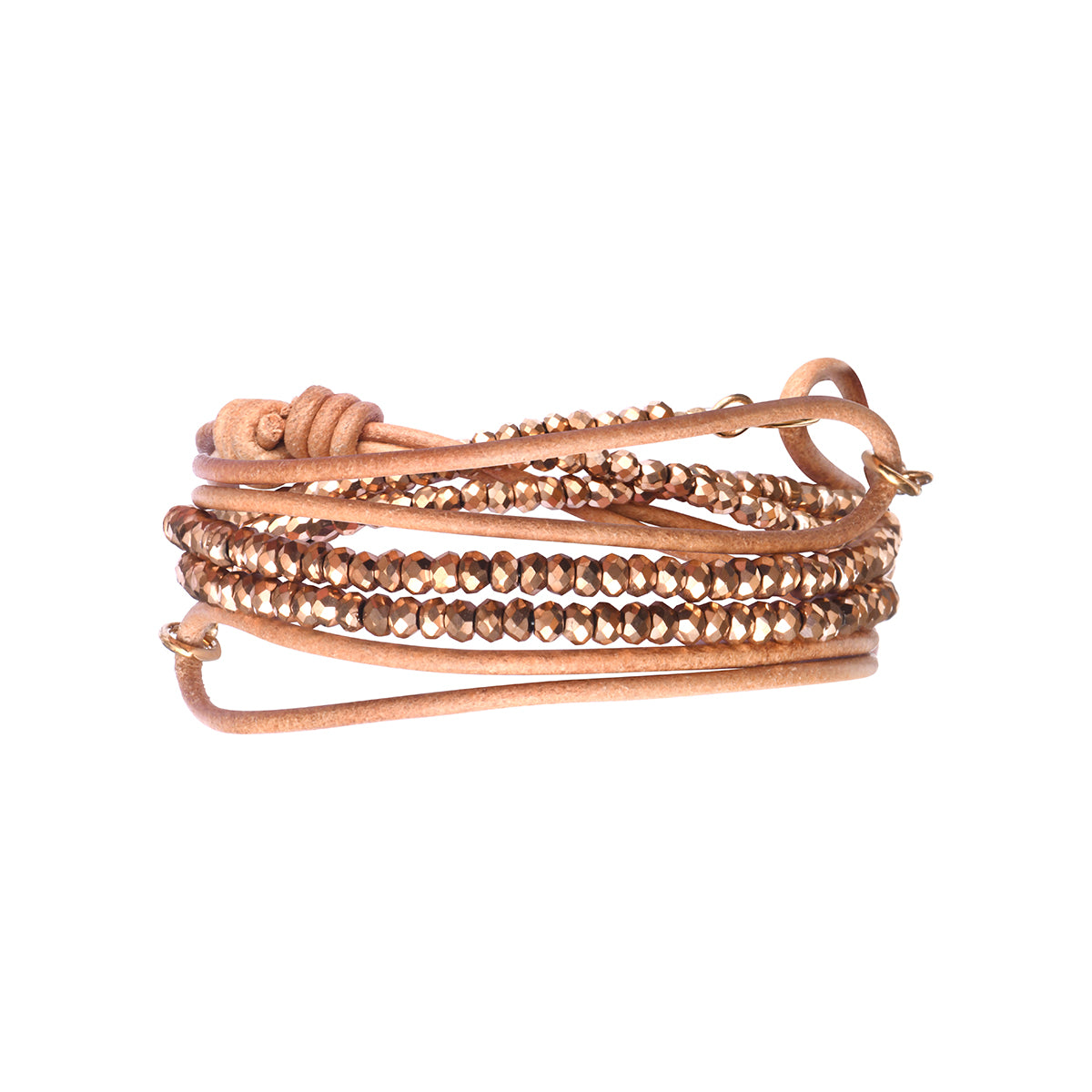 Sautoir et Bracelet multi tours Dune