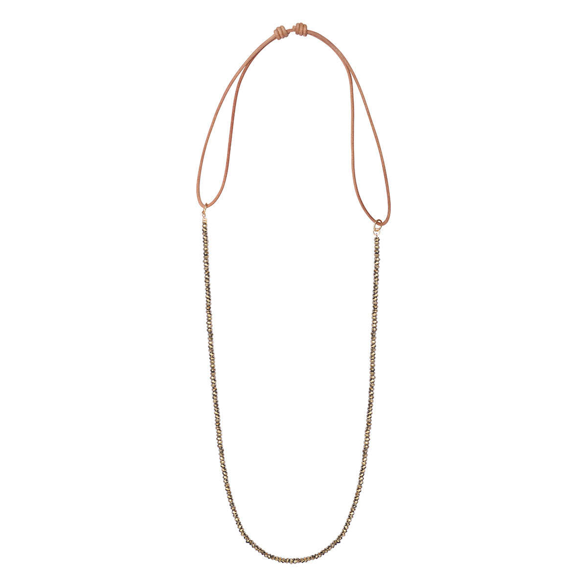 Sautoir et Bracelet multi tours Dune