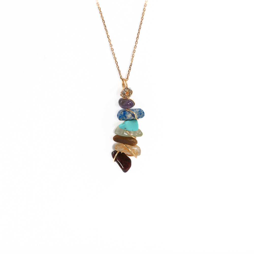 collier Milla Chamanico- chakras