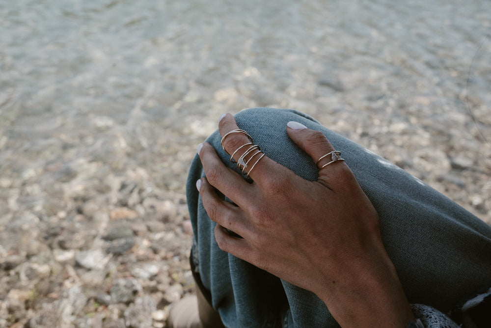 Bague nude AURA
