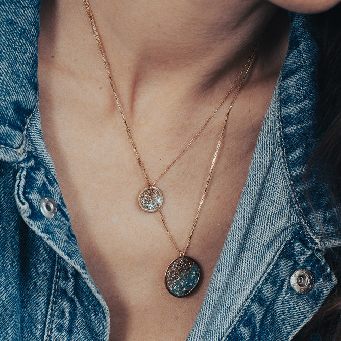 Collier long éclat more