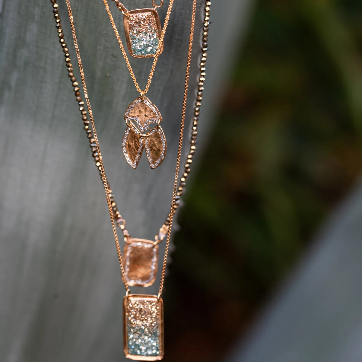 Collier long Beattle GM bijou talisman inspiré Égypte antique collection Haute Fantaisie Lsonge