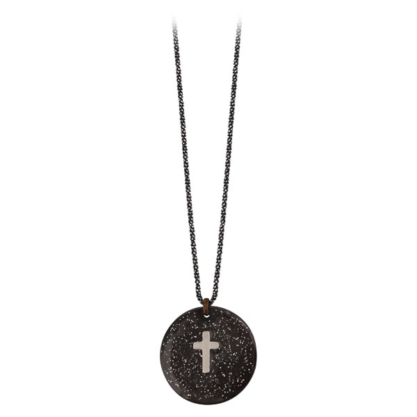 collier croix mini - Lsonge Bijoux
