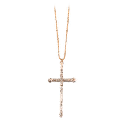 collier croix création française
